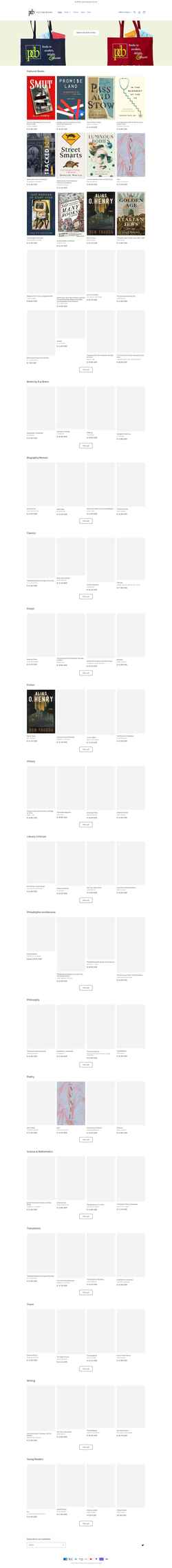 Captura de pantalla www.pauldrybooks.com