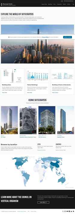 Στιγμιότυπο οθόνης www.skyscrapercenter.com