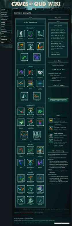 Captura de pantalla wiki.cavesofqud.com