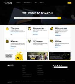 Screenshot my.axon.com