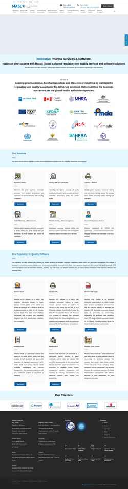 Снимак екрана www.masuuglobal.com