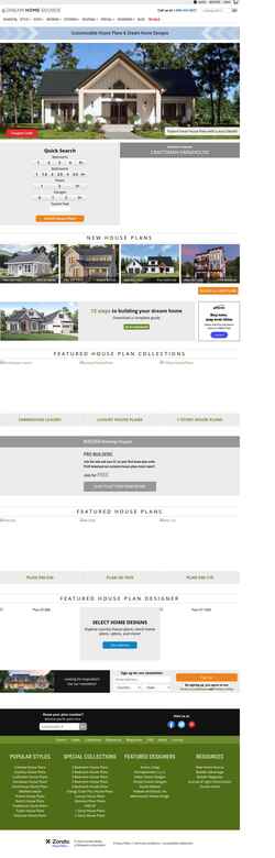 Ekran görüntüsü www.dreamhomesource.com