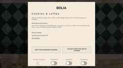 Posnetek zaslona www.bolia.com