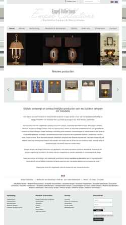 Screenshot www.empelcollections.com