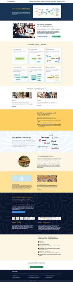 Screenshot www.mindmapping.com