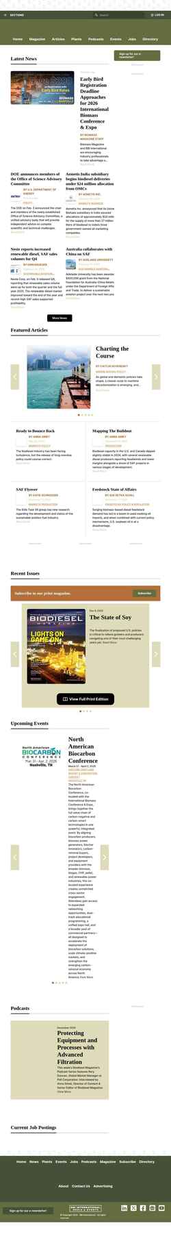 Screenshot biodieselmagazine.com