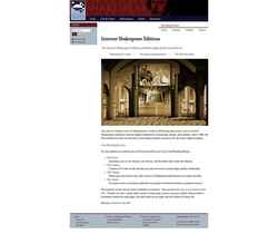 スクリーンショット internetshakespeare.uvic.ca