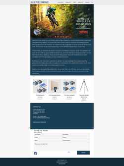 Screenshot www.eventtiming.com.au