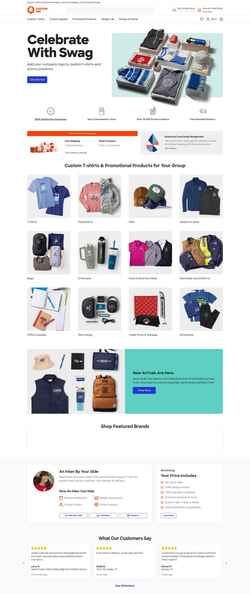 Screenshot www.customink.com