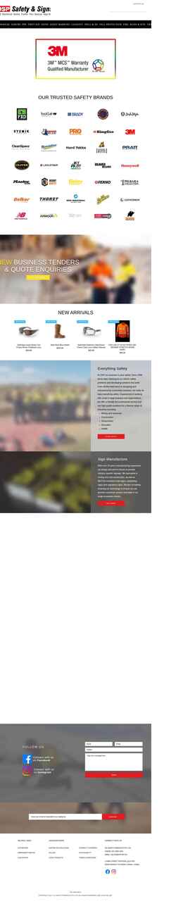 Screenshot www.osp.net.au