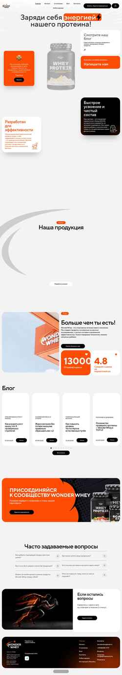 Screenshot wonderwhey.ru