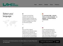 Screenshot www.vanhessen.com
