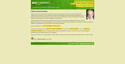 Screenshot www.biothinking.com