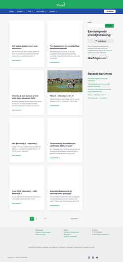 Screenshot www.sv-velocitas.nl