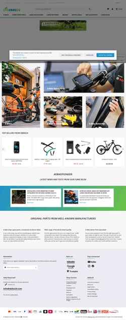 Скриншот www.ebike24.com