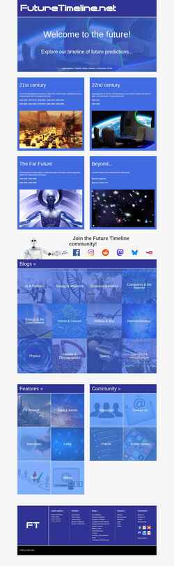 スクリーンショット www.futuretimeline.net