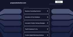 Στιγμιότυπο οθόνης proposedsolution.com