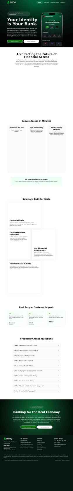 Schermafbeelding wepayweb.com