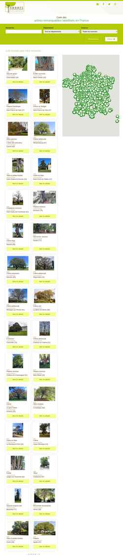 Screenshot carte.arbres.org
