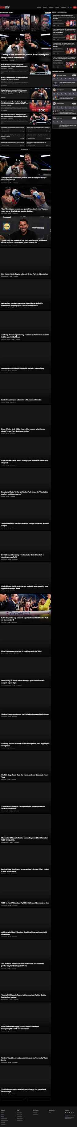 Captura de pantalla www.boxingscene.com