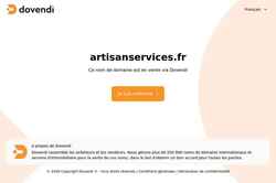 Screenshot artisanservices.fr