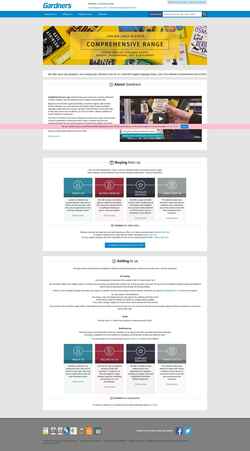 Screenshot www.gardners.com