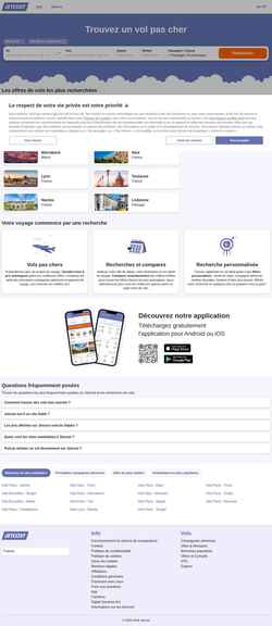 Screenshot www.jetcost.com