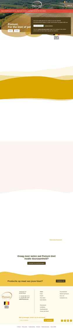 Screenshot www.pomuni.com