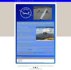 Captura de pantalla www.lescsoaring.com