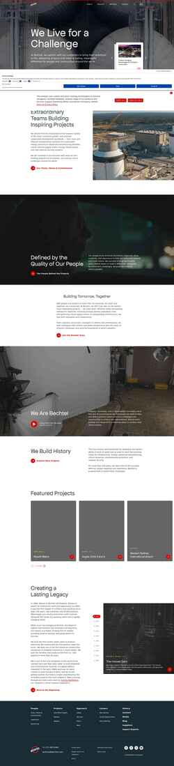 Ekran görüntüsü www.bechtel.com