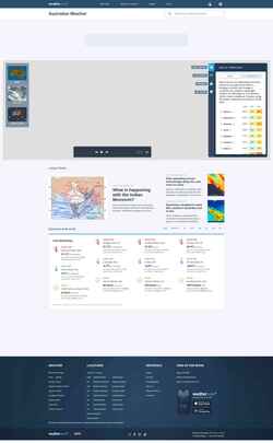 Ekrānuzņēmums www.weatherzone.com.au