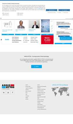 Zrzut ekranu www.argo-hytos.com