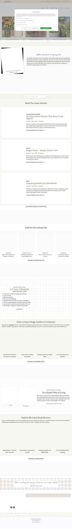 Captura de pantalla cozylittlehouse.com