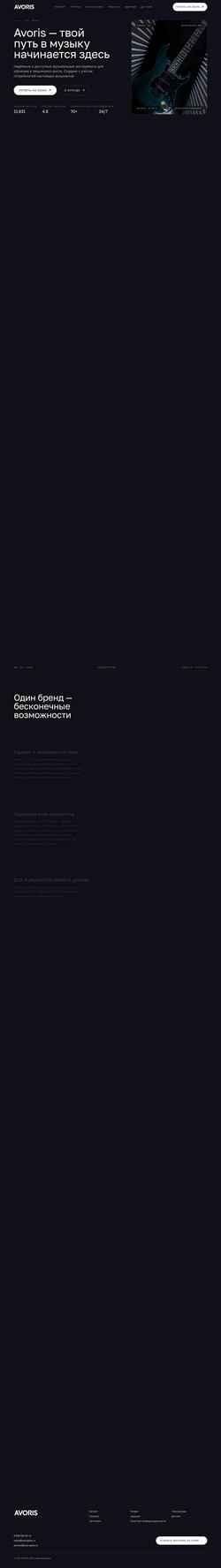 Ekran görüntüsü avorismusic.ru