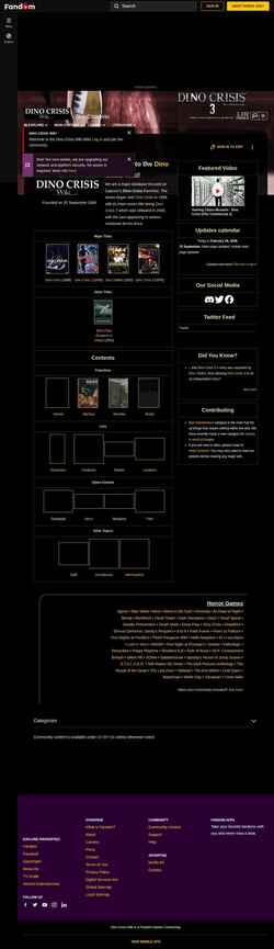 Screenshot dinocrisis.fandom.com
