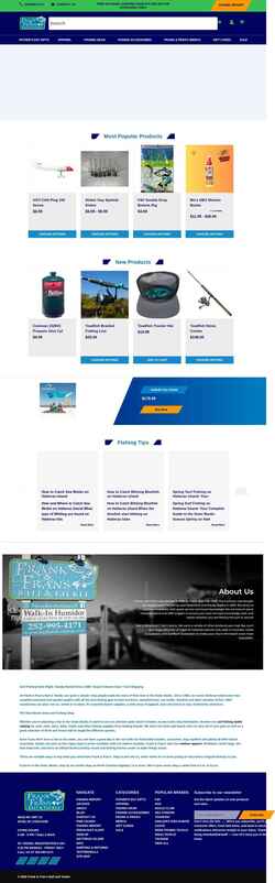 Captura de pantalla hatteras-island.com