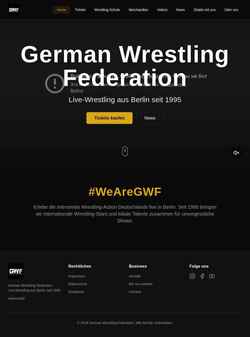 Screenshot gwf-wrestling.com
