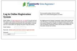 Screenshot www.communitygames.info