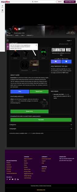 Schermata examination.fandom.com