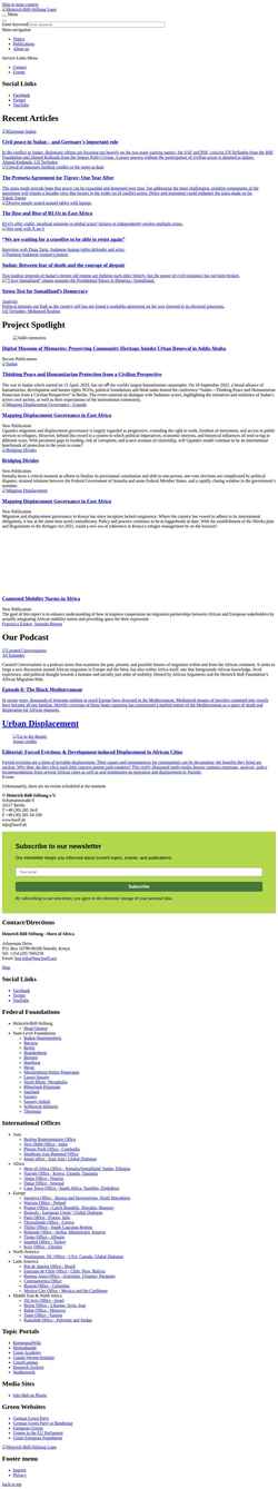 Screenshot hoa.boell.org