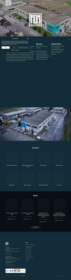 Schermata www.fcmsrl.com