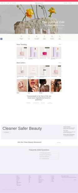 Screenshot cotebeauty.com
