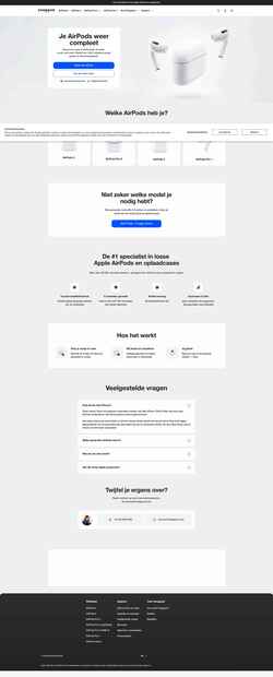 Screenshot swappod.com