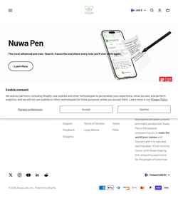 Skjermdump nuwapen.com