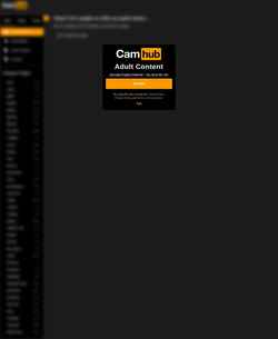 Captura de pantalla camhub.com