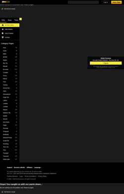 Captura de pantalla hotcams.com