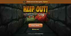 Zrzut ekranu www.playkeepout.com