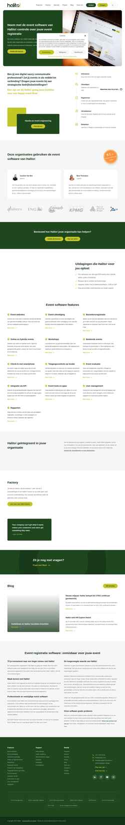 Screenshot www.halito.com