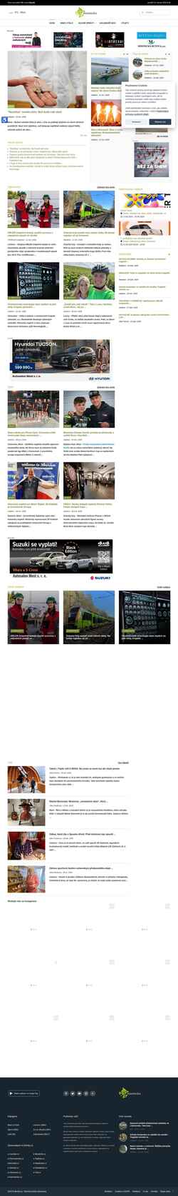 Skærmbillede www.e-mostecko.cz