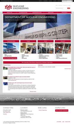 Снимак екрана ne.unm.edu